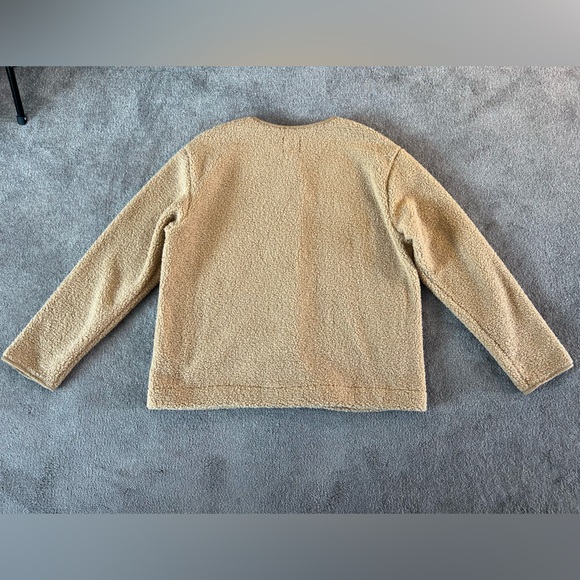 NWOT Joie Teddy Sherpa Snap Front Jacket - Picture 6 of 8